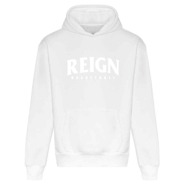 Dunfermline Reign White Oversized Hoodie