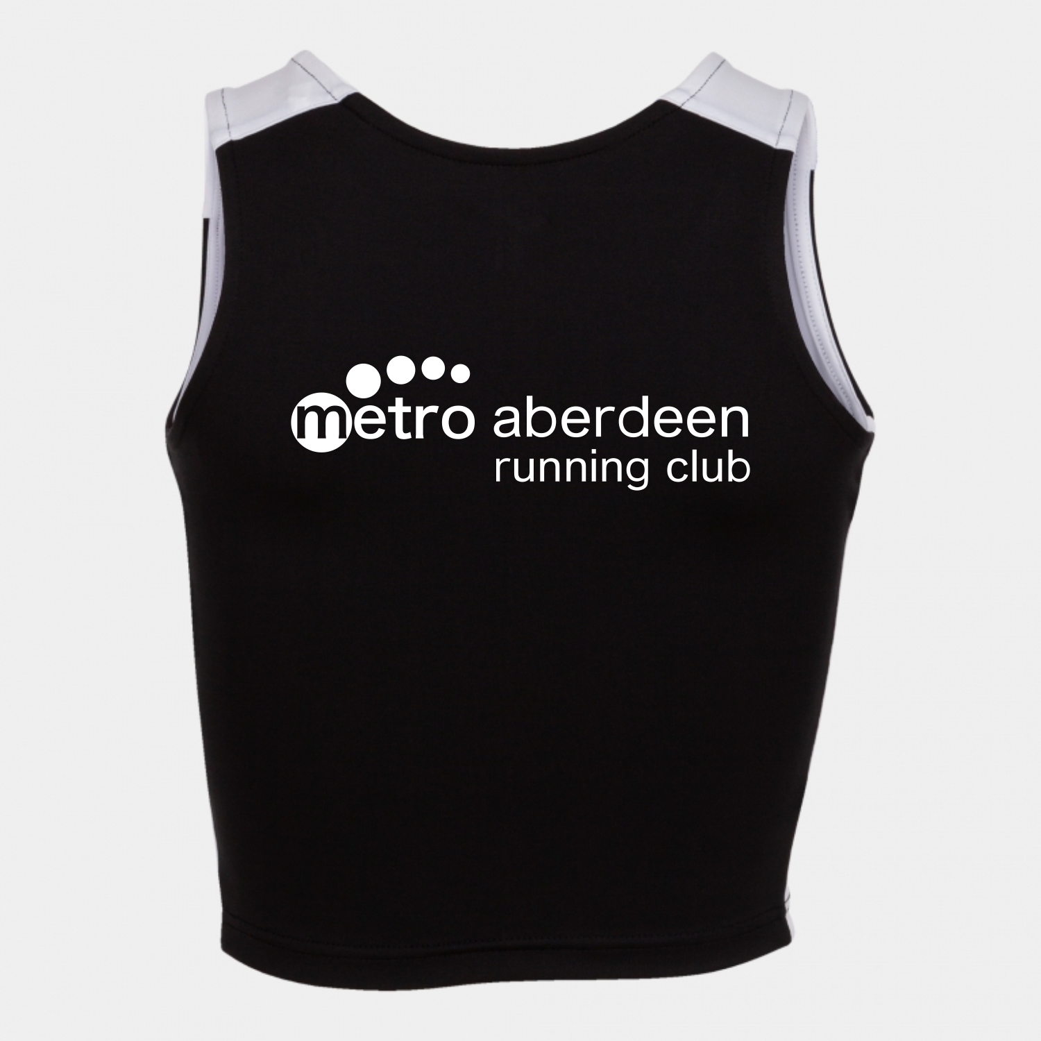 Metro Crop Top black back