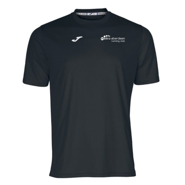Metro Aberdeen Running Club Black T-Shirt - Mens
